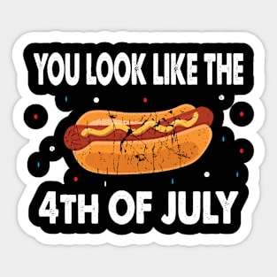 4th of july Sticker